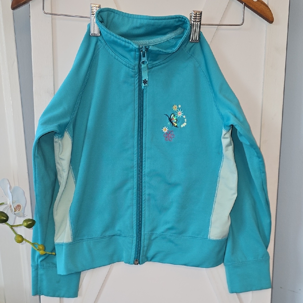 Canada Zip-up Jacket with Butterfly Design